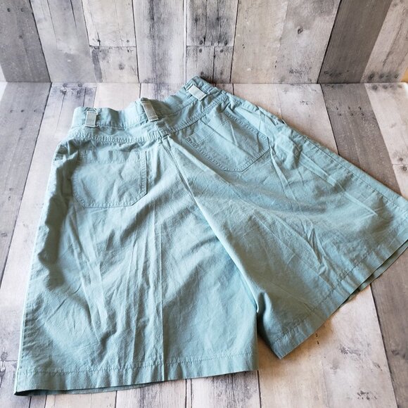 Vintage Henry Grethel Green Shorts - Size 10 - Picture 2 of 5